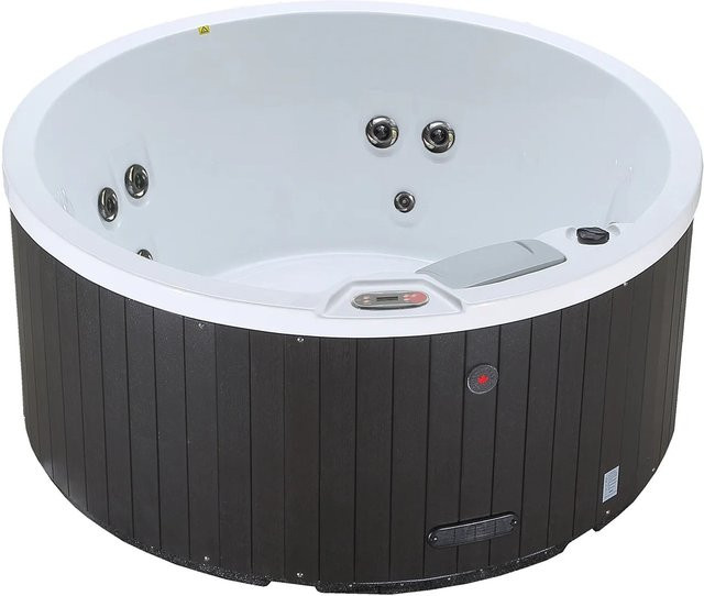 Canadian Spa Whirlpool Okanagan rund B/T/H: 160 x 160 x 73 cm - Bild 1