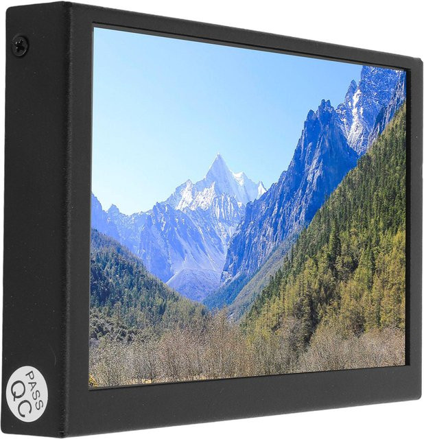 DIYelecs Computer-Temperaturmonitor mit 5 Zoll IPS Display, Multi-Touch und 60 Hz, Schwarz, USB-A Anschluss - Bild 1