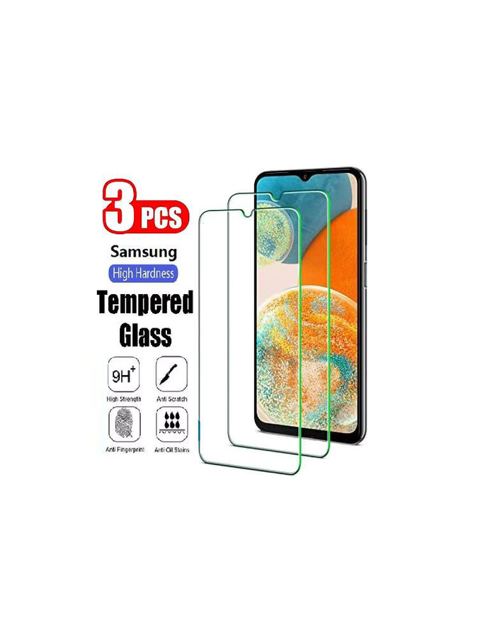 3er-Set Panzerglas Displayschutz für Samsung Galaxy M02 M02S M04 M05 F02S F04 F05 A01 A02 A02S A03 A03S A04 A04E A04S A05, transparent - Bild 5