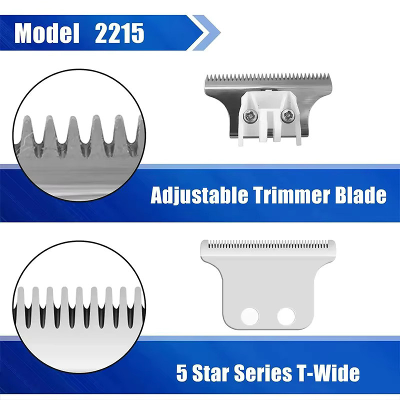 TRAH Gold Ersatz-Profi-Klinge 2215 für Wahl 5 Star Detailer Retro T-Cut - Bild 2