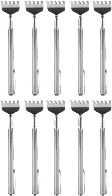 TOMTOP JMS Rückenkratzer, ausziehbar, faltbar, grau, Unisex - Bild 1
