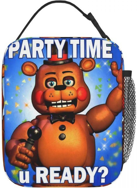FNAF At Freddys Isolierte Lunchtasche Thermo-Bento-Box von Fancy Style Studio in Mehrfarbig - Bild 1