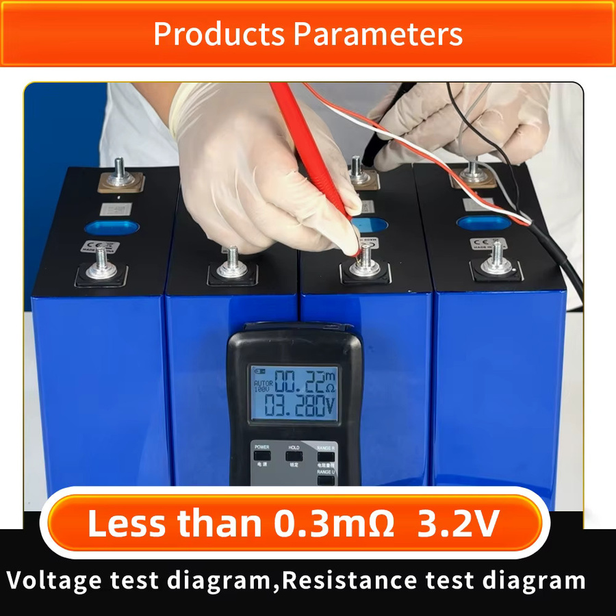 Fullfutura LiFePO4 Lithium-Eisenphosphat-Zelle Klasse A, 3.2V, Wiederaufladbar, Blau - Bild 3