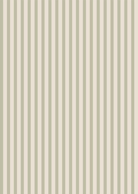 Sandberg Wallpaper Estelle Vlies Tapete mit Streifen in Light Green im skandinavischen Design - Bild 1