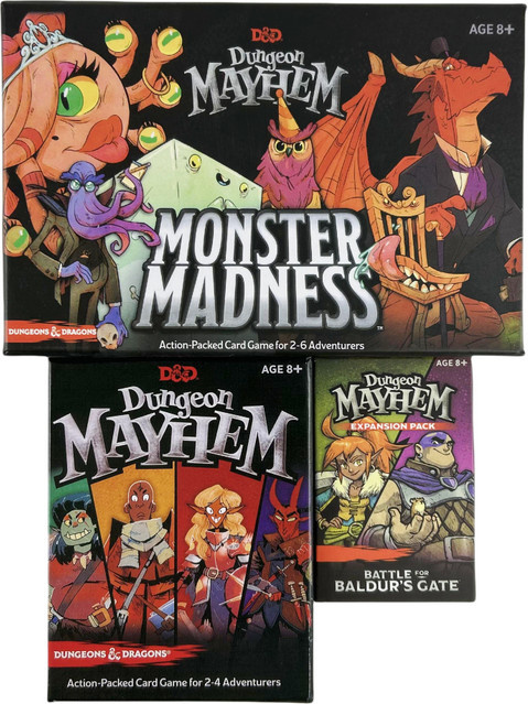3 sprouts Dungeon Mayhem, Kartenspiel, Fantasy, ab 8 Jahren - Bild 1