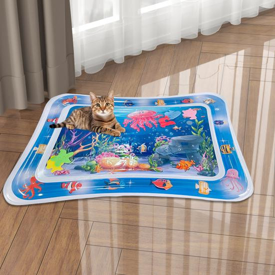 Zenithe Wassersensormatte für Katzen mit Fischmuster - Bild 2