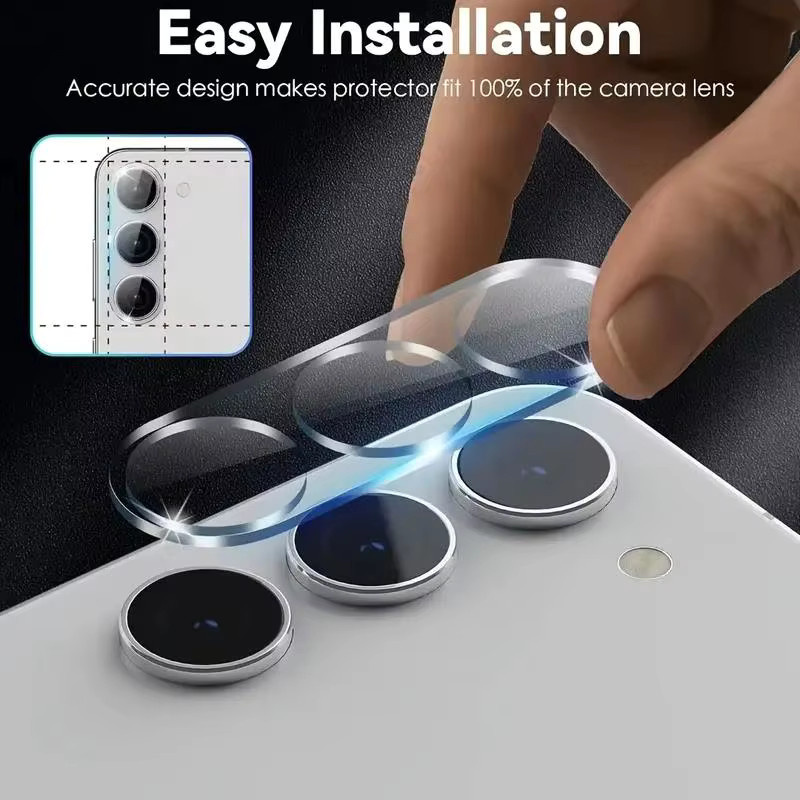 3er-Set Kamera-Schutzglas für Samsung Galaxy A17 A16 A55 A35 A15 A54 A34 A14 transparent - Bild 2