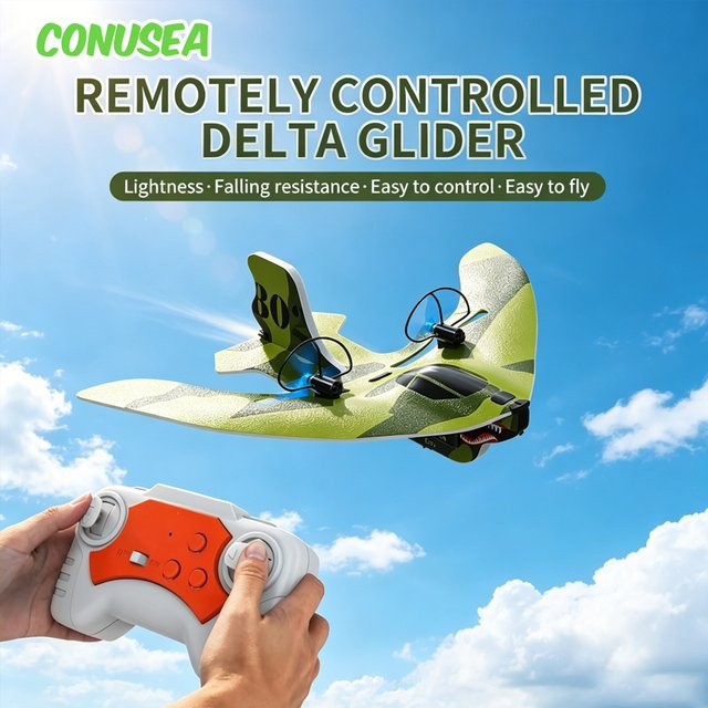CONUSEA KF802 Ferngesteuertes Flugzeug RC-Flugzeug Schaumstoff-Gleiter - Bild 1