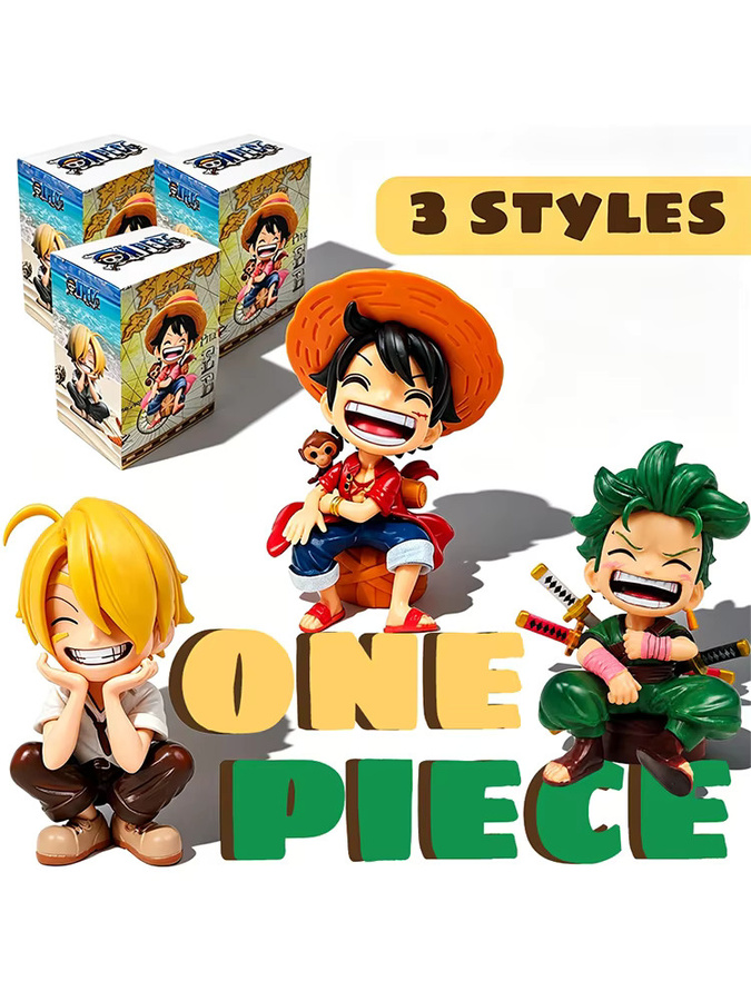 Bandai One Piece Monkey D Luffy Roronoa Zoro, Einzelfigur, Kunststoff - Bild 7