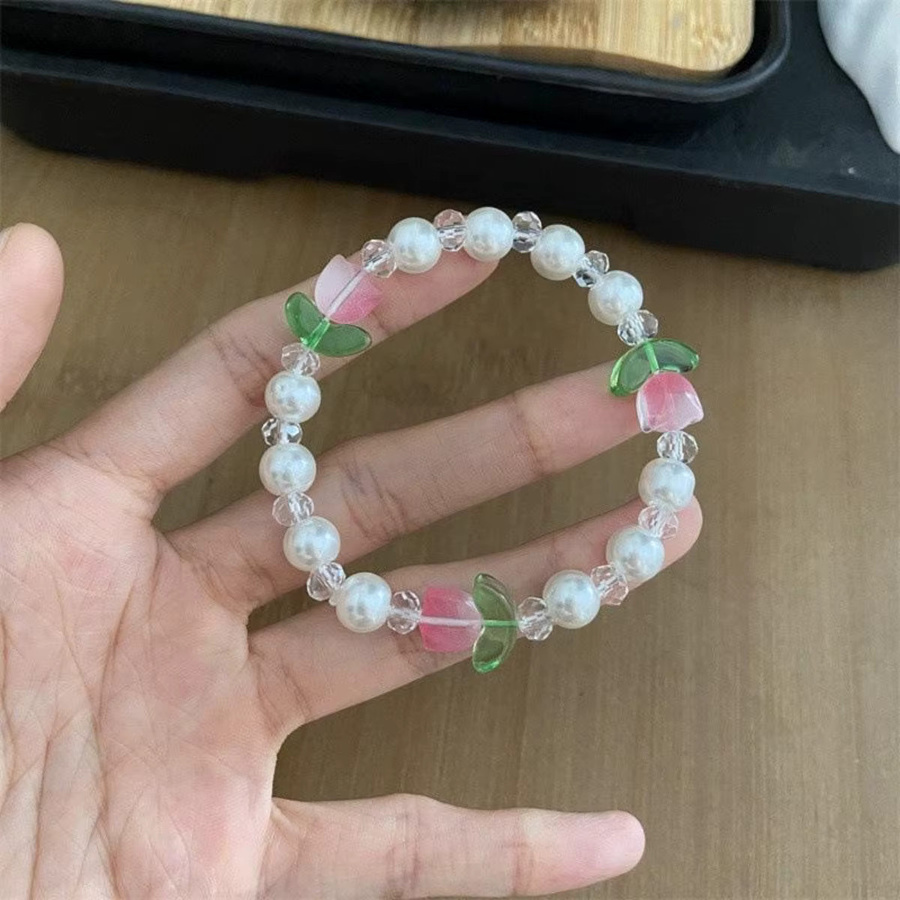 Rinhoo Armband, Perle, Kristall, Bunt, Unisex - Bild 2