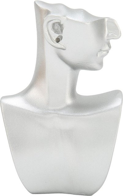 Neoglint Ohrringständer Mannequin aus Harz in Silber Grau für Ohrringe und Anhänger - Bild 1