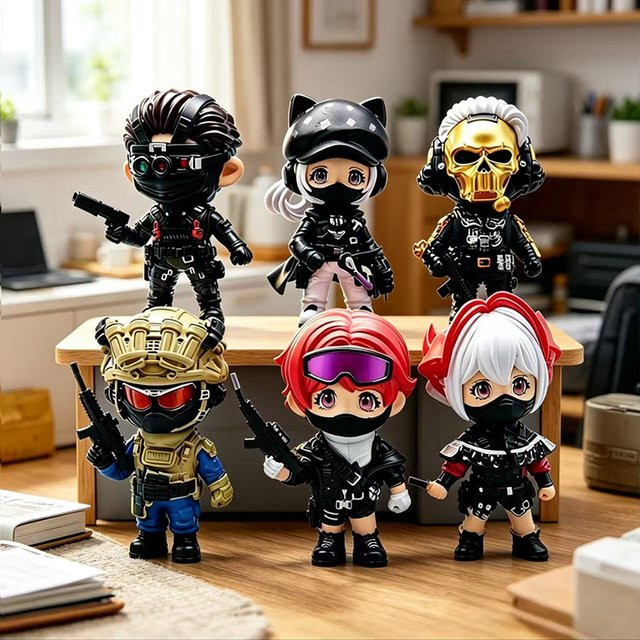Bandai Actionfiguren-Set, PVC-Charakterstatuen, Set / Bundle - Bild 1