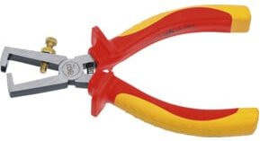 BGS VDE-Abisolierzange 7156 in Rot, 160 mm - Bild 1