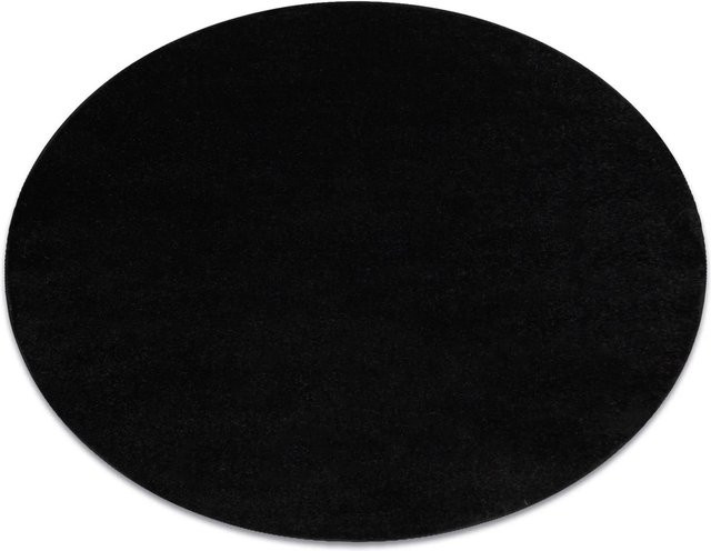 RugsX Teppich Eton Plus VG21259 Schwarz, quadratisch, B/T: 150 x 150 cm - Bild 1
