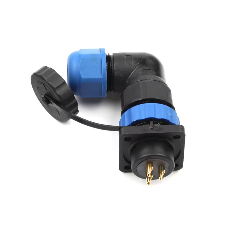 DIY GO SP20 IP68 Wasserdichte Schnellkupplung Steckdose Mehrpoliger Stecker Staubdicht Rechtwinklig Quadratisch für Industrielle Luftfahrt-Anschlüsse - Bild 2