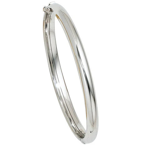 Colfem Armreif 585 Weißgold, oval, Unisex - Bild 1