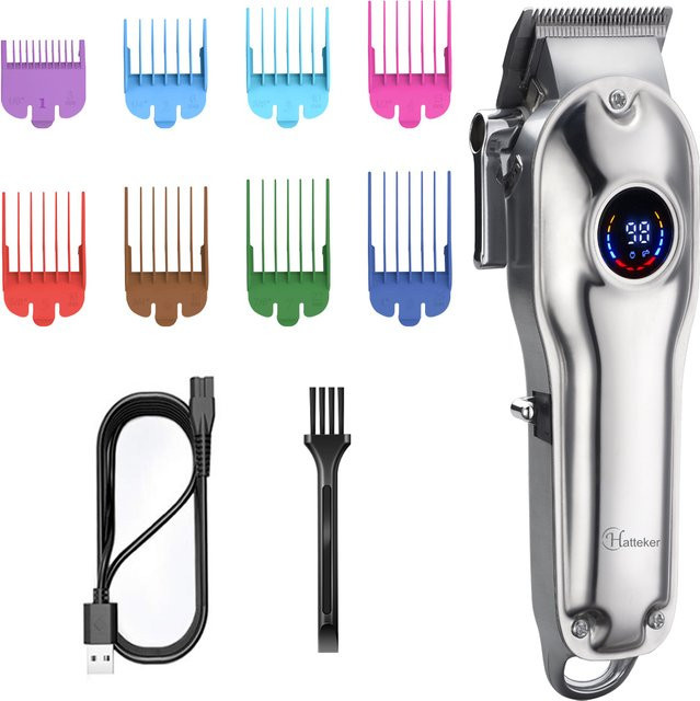 Hatteker Herren-Haarschneidemaschine, silver - Bild 1
