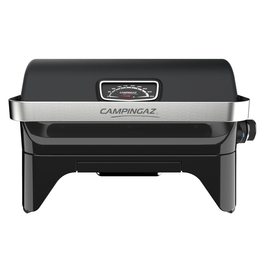 Campingaz Gasgrill Attitude 2go R in Schwarz und Silbergrau mit integriertem Thermometer und InstaClean System, B/T/H: 59 x 39 x 36 cm - Bild 2