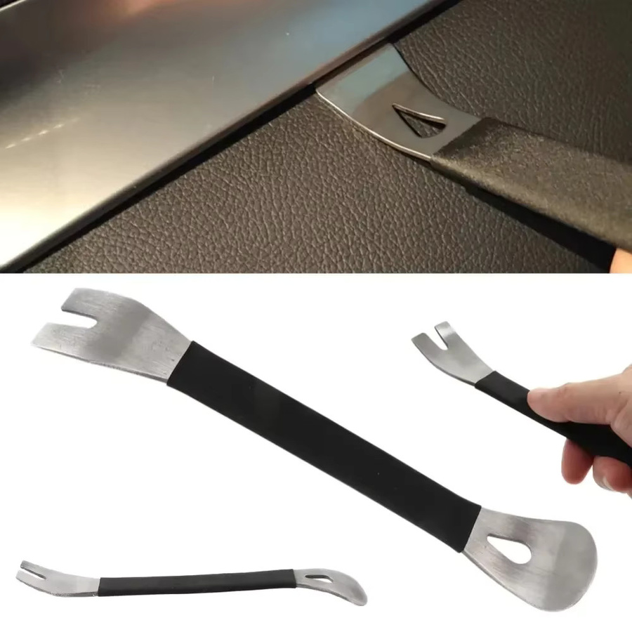 KRIOCY Auto Audio Demontage Werkzeug Set aus Edelstahl in Silber für Tür- und Panel-Hebelarbeiten - Bild 4