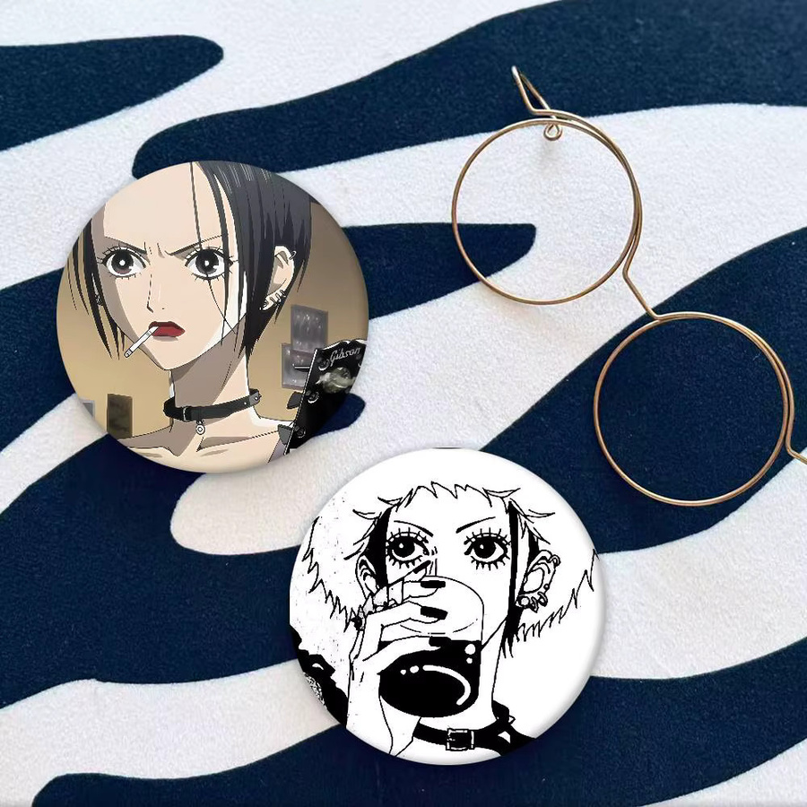 52TOYS Anstecknadeln Anime Cartoon Charakter, Weißblech, Unisex - Bild 2