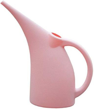 Gießkanne aus Kunststoff mit langem Ausguss in Rosa, Fassungsvermögen 1 l - Bild 1