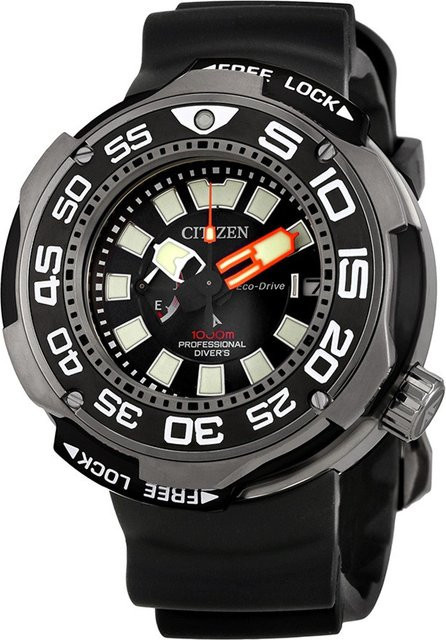 Citizen Armbanduhr Promaster Diver, Solar, Titan, 53 mm, Herren, Schwarz - Bild 1