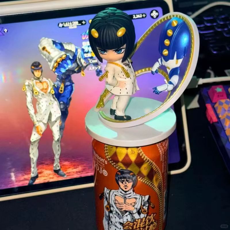 Pop Mart JoJo's Bizarre Adventure Golden Wind Blind Box Q Version Anime Figur Multicolor - Bild 3