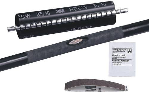 3M HDCW-35/10-250 Warmschrumpf-Verbindungsgarnitur in Schwarz für Kabel-Ø 10 - 35 mm - Bild 1