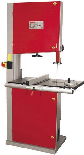 Holzmann Tischbandsäge HBS610 in Rot mit 3000W Leistung und 400V Anschluss, maximale Schnitttiefe 310 mm und Sägeblatt-Länge 4080 mm - Bild 1