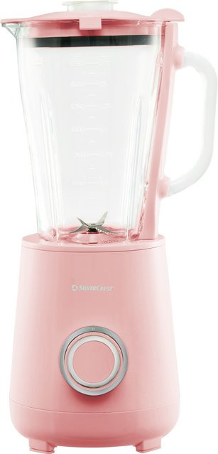 SILVERCREST Standmixer in Pink mit Glasbehälter und Edelstahlklingen - Bild 1