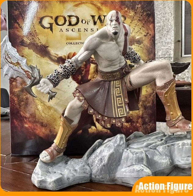 Bandai God of War Kratos Actionfigur, Ghost of Sparta, 18cm, Kunststoff - Bild 1