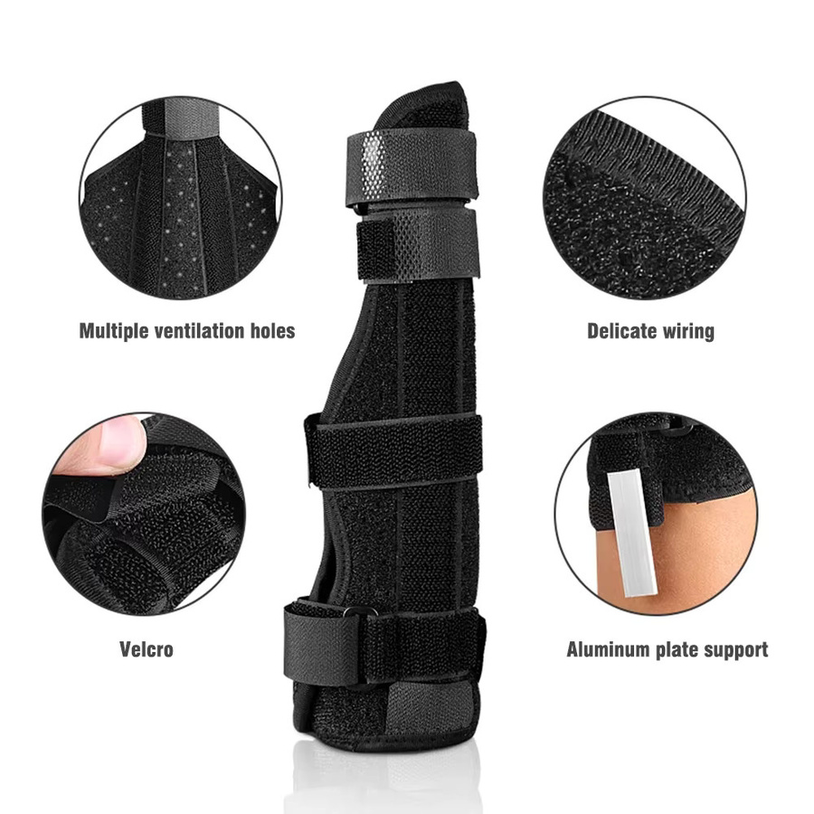 Einstellbare Finger Halter Schutz Klammer Arthritis Schiene Orthese - Bild 4