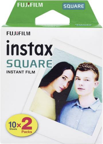Fujifilm instax SQUARE Sofortbildfilm White für Instax SQ10 - Bild 2