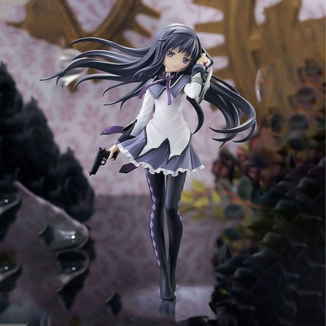 Anime Madoka Magica Figur Akemi Homura aus PVC, Höhe: 17 cm - Bild 1