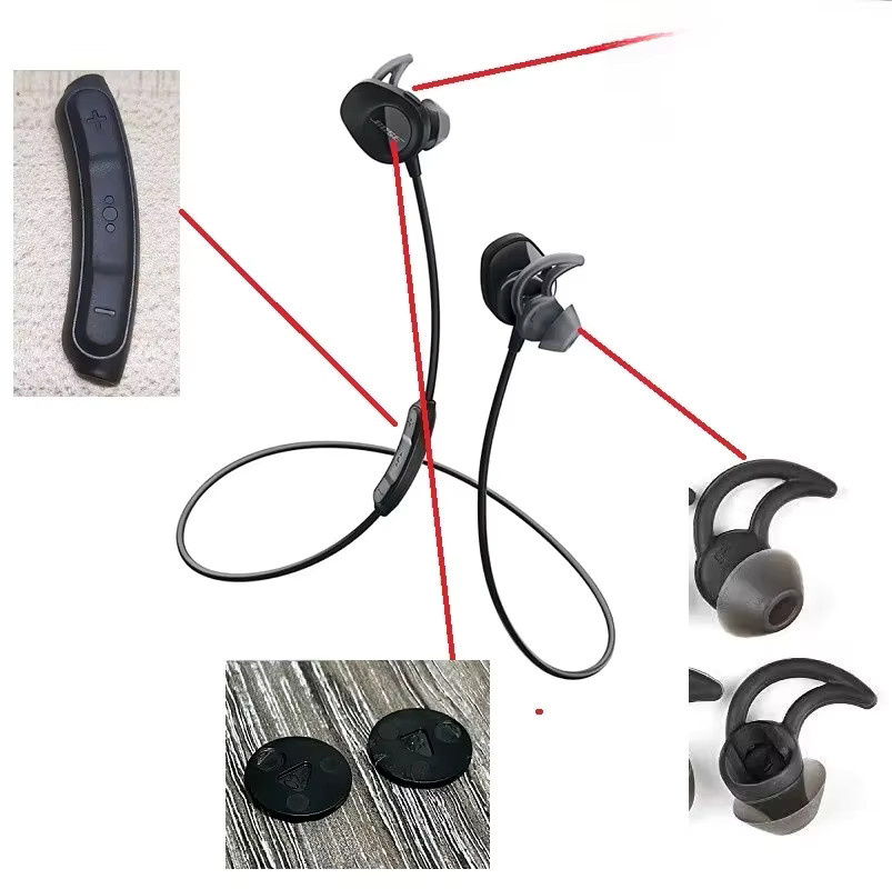 Bose SoundSport Bluetooth In-Ear-Kopfhörer Ersatzteile in Weiß - Bild 4