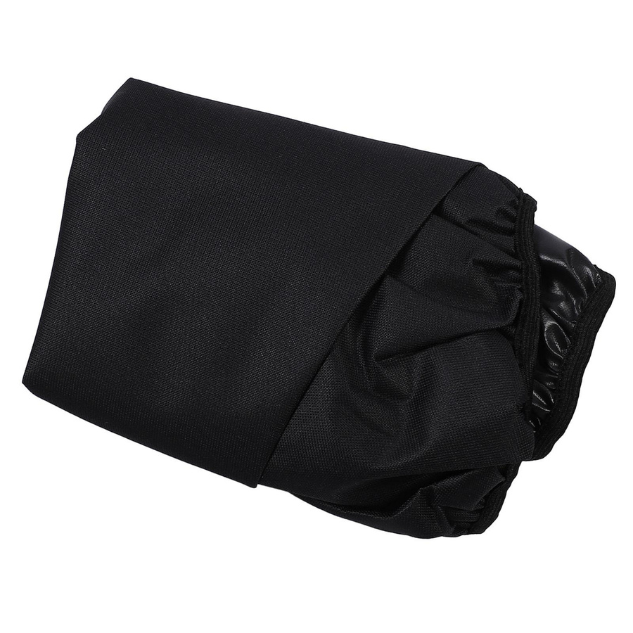 CosyHome Feuerstellenabdeckung für Bodeneinbau aus wasserabweisendem 600D Oxford-Gewebe, Schwarz, Durchmesser: 81,3 cm, Höhe: 10,16 cm - Bild 3