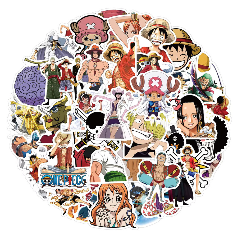 Bandai One Piece Cartoon-Aufkleber, Sticker, 10-teiliges Set - Bild 2