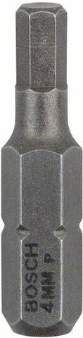 Bosch Schrauberbit Extra-Hart HEX 4 in Grau aus Edelstahl, 3er-Set - Bild 1