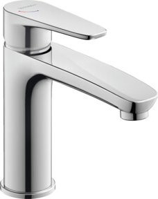Duravit Waschtisch-Einhebelmischer FreshStart + Flow in Chrom mit 139 mm Auslauf - Bild 1