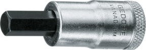 Gedore Schraubendrehereinsatz IN 30 1/4AF 3/8 Zoll Innen-6-kant in Silber - Bild 1
