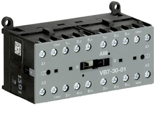 ABB VB7-30-01-02 Wendeschütz in Grau, 42V, 11.5A - Bild 1