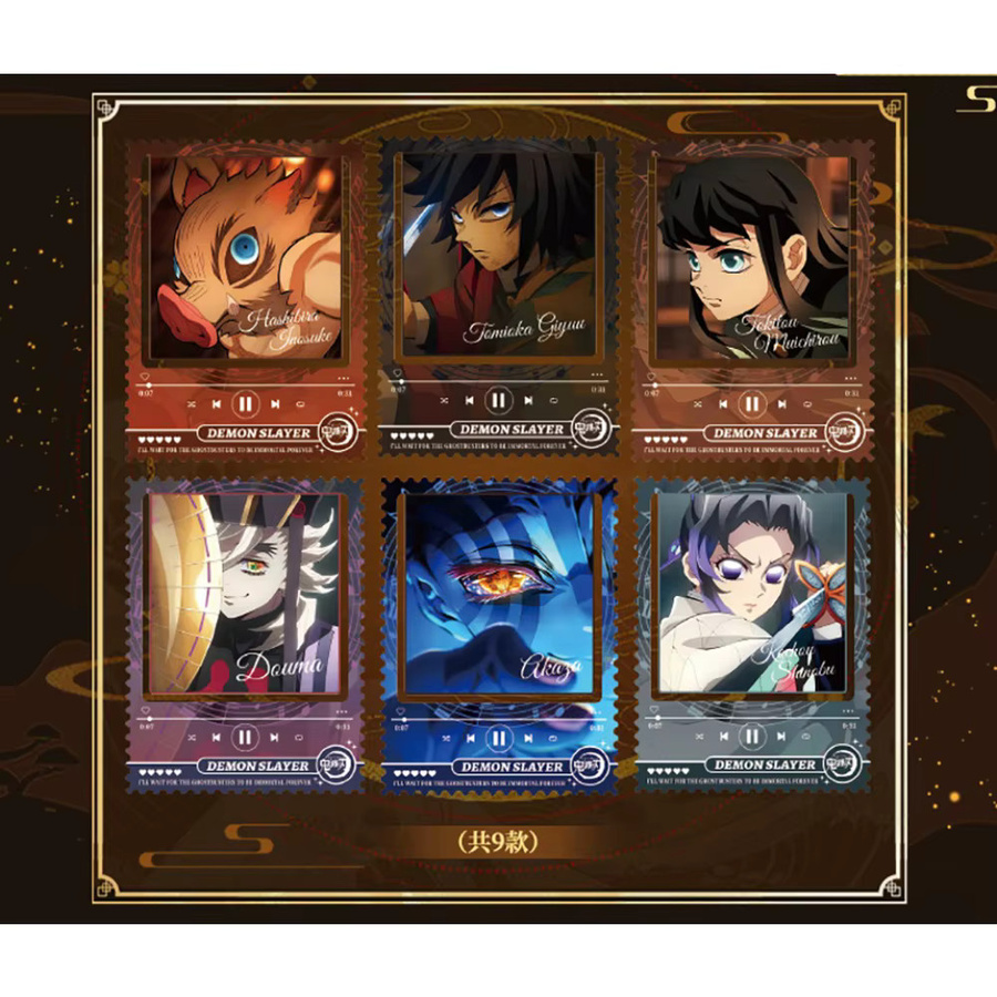 Bandai Dämon Slayer, Metall Foto Karte, Set / Bundle - Bild 2
