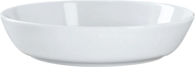 VEGA Teller Alegria tief, 6er Pack, weiß, Porzellan, Durchmesser: 20 cm, Höhe: 4,5 cm, 700 ml - Bild 1