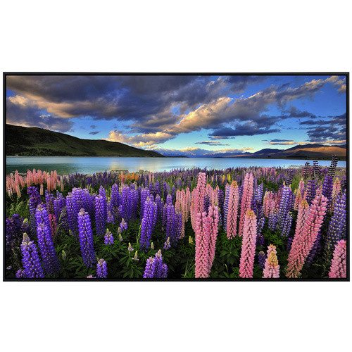 papermoon EcoHeat Infrarotheizung See Tekapo Lupinen in Bunt mit Matt-Effekt, App-Steuerung und Überhitzungsschutz - Bild 2