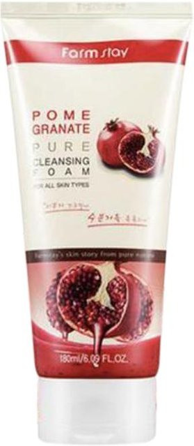 Farm Stay Granatapfel Reinigungsschaum, 180 ml, für empfindliche Haut - Bild 1