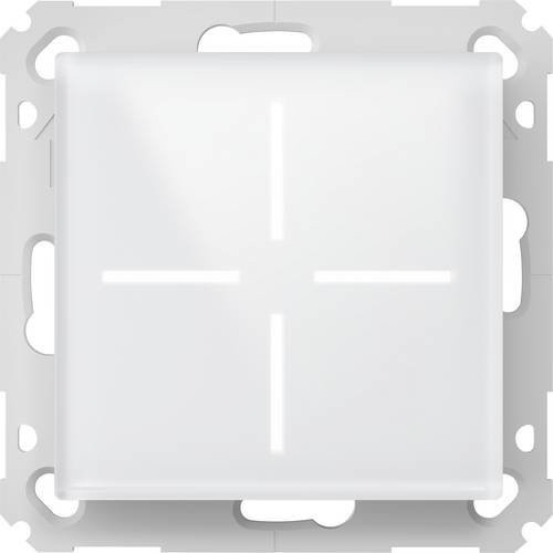 Homematic IP Glastaster Scene Controller in Weiß mit Touch-Funktion und Glasoberfläche - Bild 1