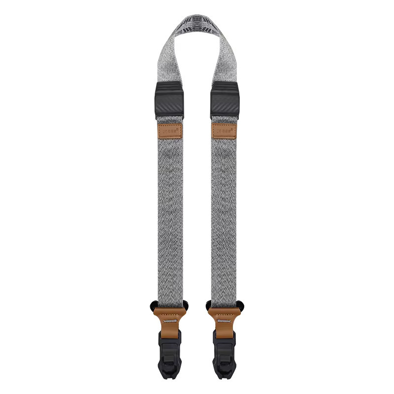 LVSHE Kameragurt mit Quick Release kompatibel mit Canon R62 R8 R10 R100 R50V und Nikon ZFC Z50 Z8 Z9 D850 in Grau - Bild 4