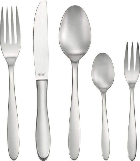 Roesle Besteckgarnitur CULTURE Gabel aus Edelstahl in Silber matt - Bild 1