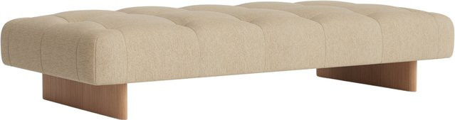 HAY Quilton Lift Daybed in Beige mit Steppung und Holzgestell - Bild 1