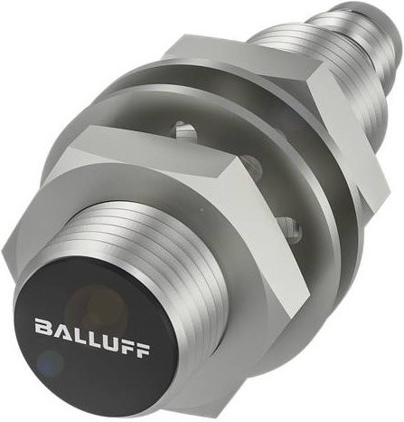 Balluff Induktiver Näherungsschalter BES 516-329-G-E5-C-S49 BES00TE bündig NPN Schließer Farbe Silber Durchmesser: 12 mm, Länge: 44 mm - Bild 1